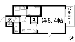 ONLYONE川西小花の物件間取画像